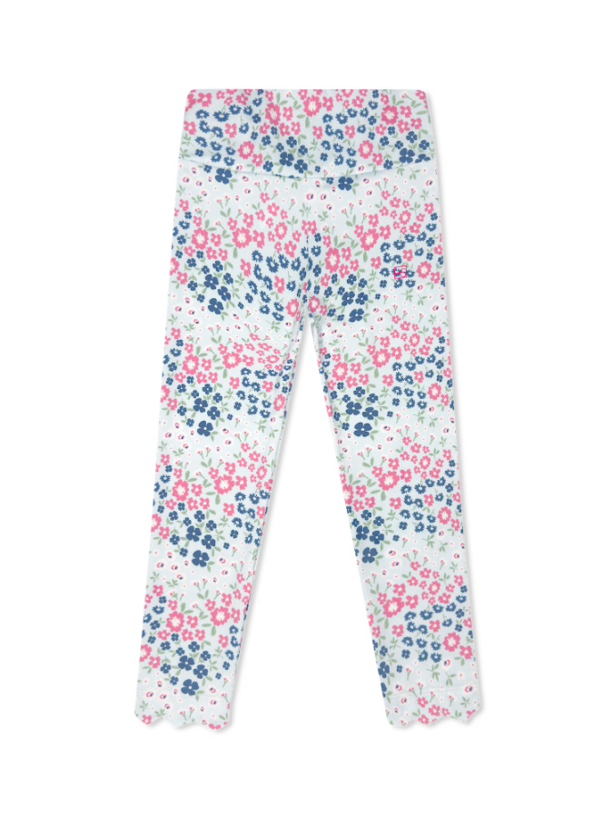 Sadie Scallop Legging, Baton Rouge Blooms