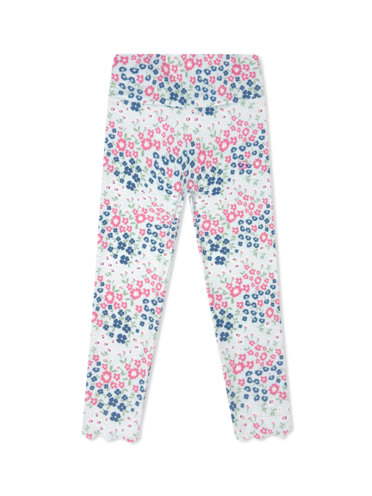 Sadie Scallop Legging, Baton Rouge Blooms