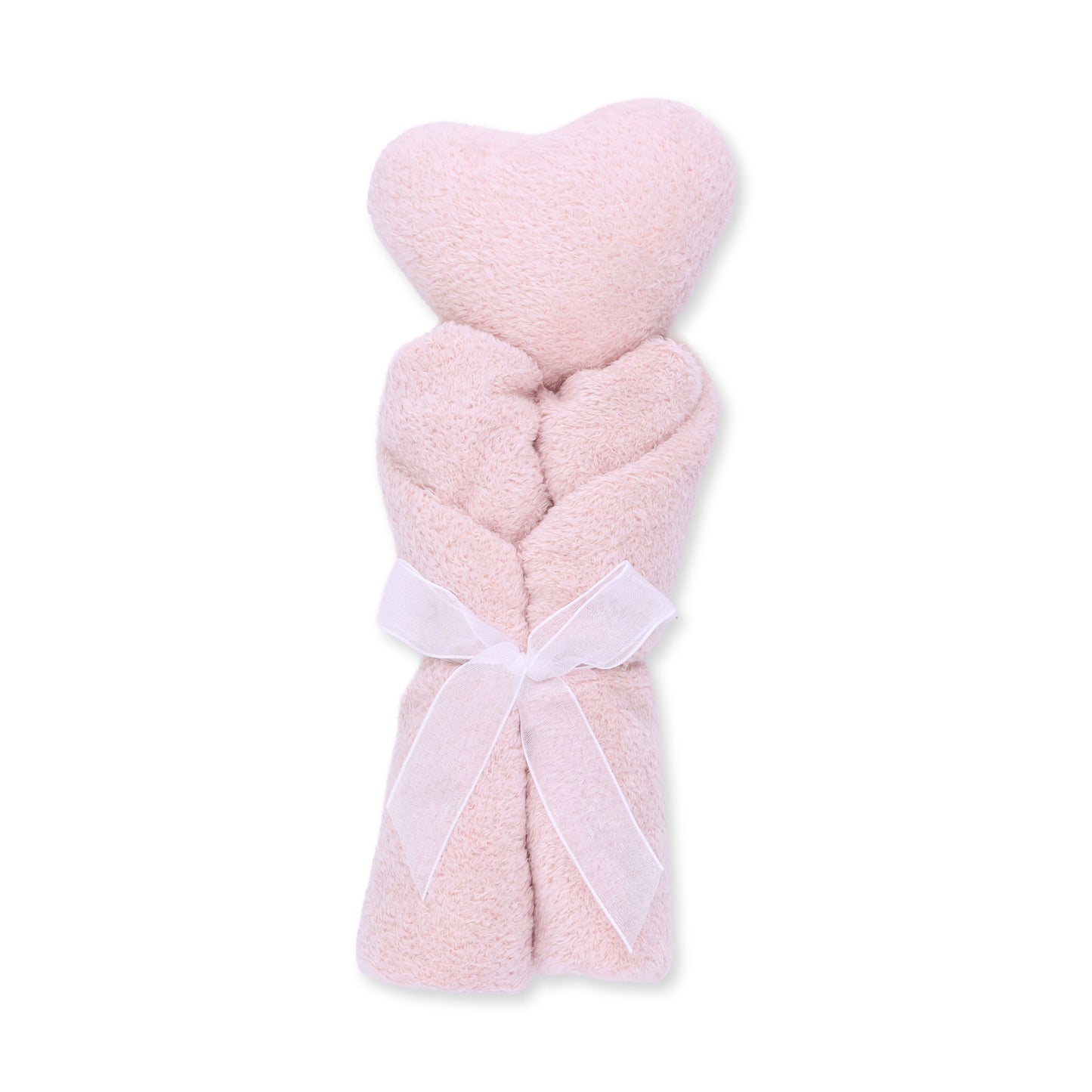 Pink Heart Blankie Lovie