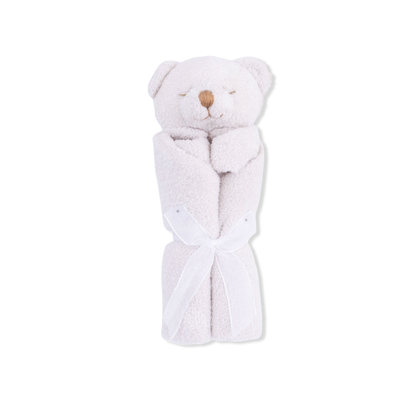 Natural Bear Blankie Lovie