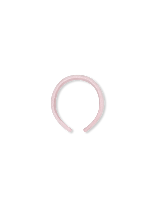 Hannah Velvet Headband, Pink
