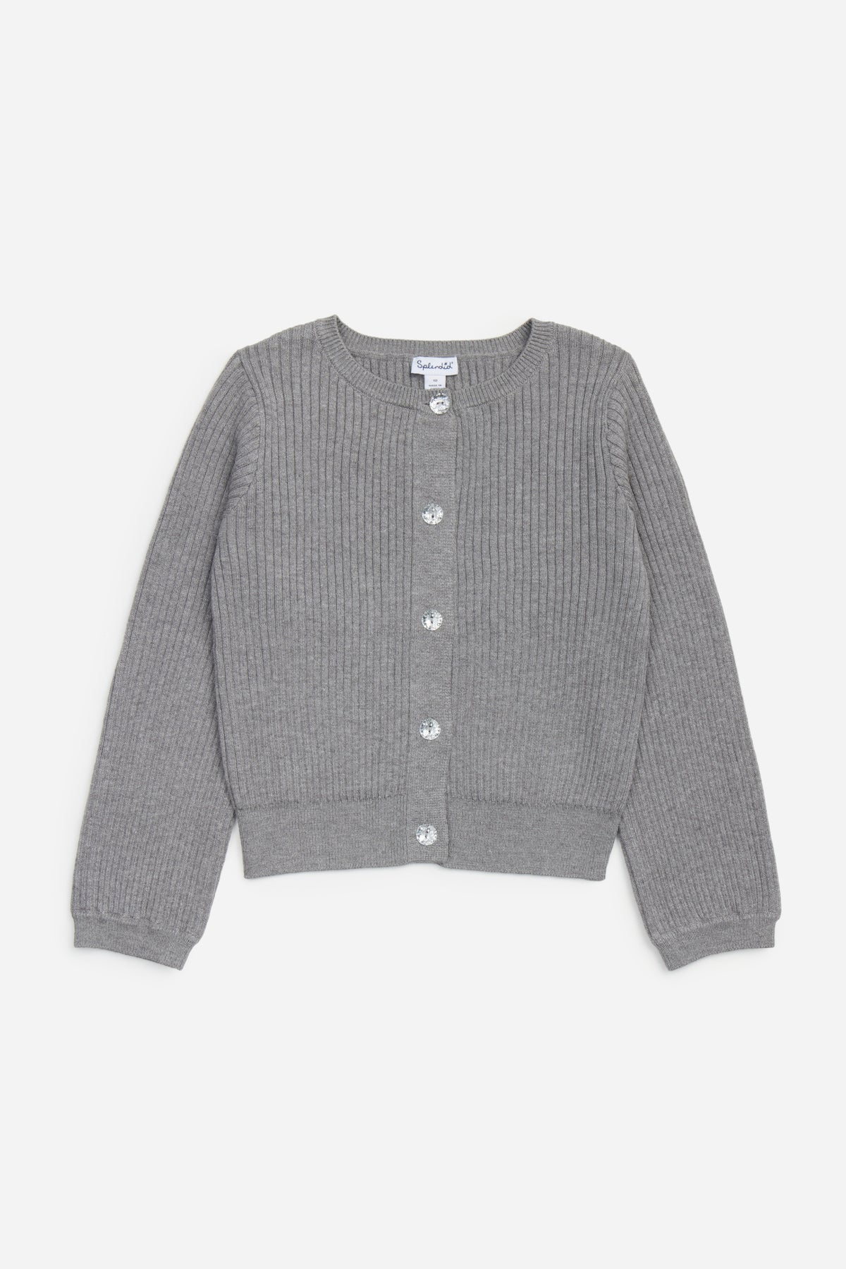 Georgina Sweater Cardigan - Heather Grey