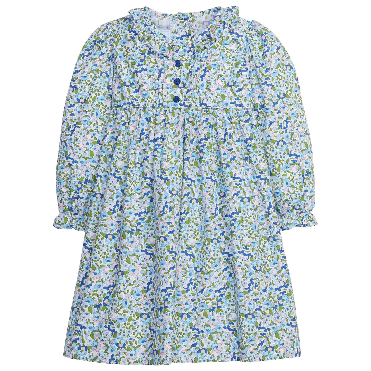 Pleated Caroline Dress, Leland Floral