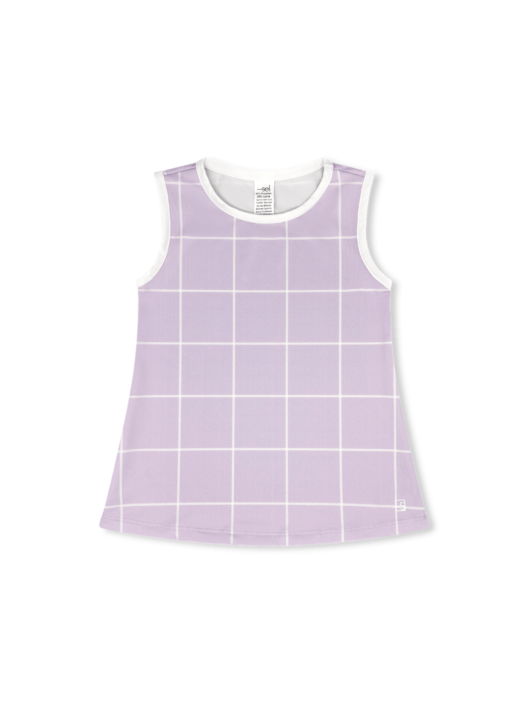 Tori Tank, Petal Purple Willington Windowpane