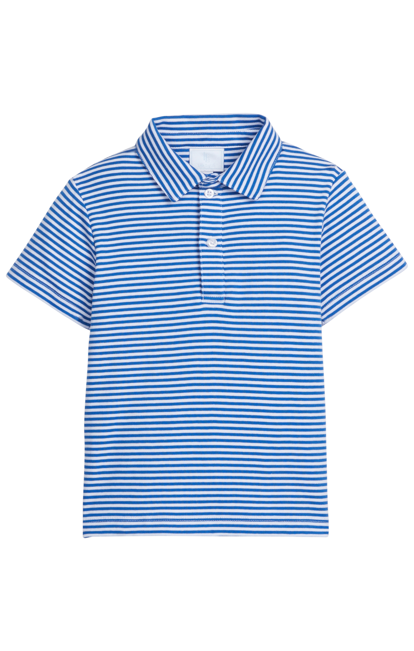 Short Sleeve Polo - Royal Stripe