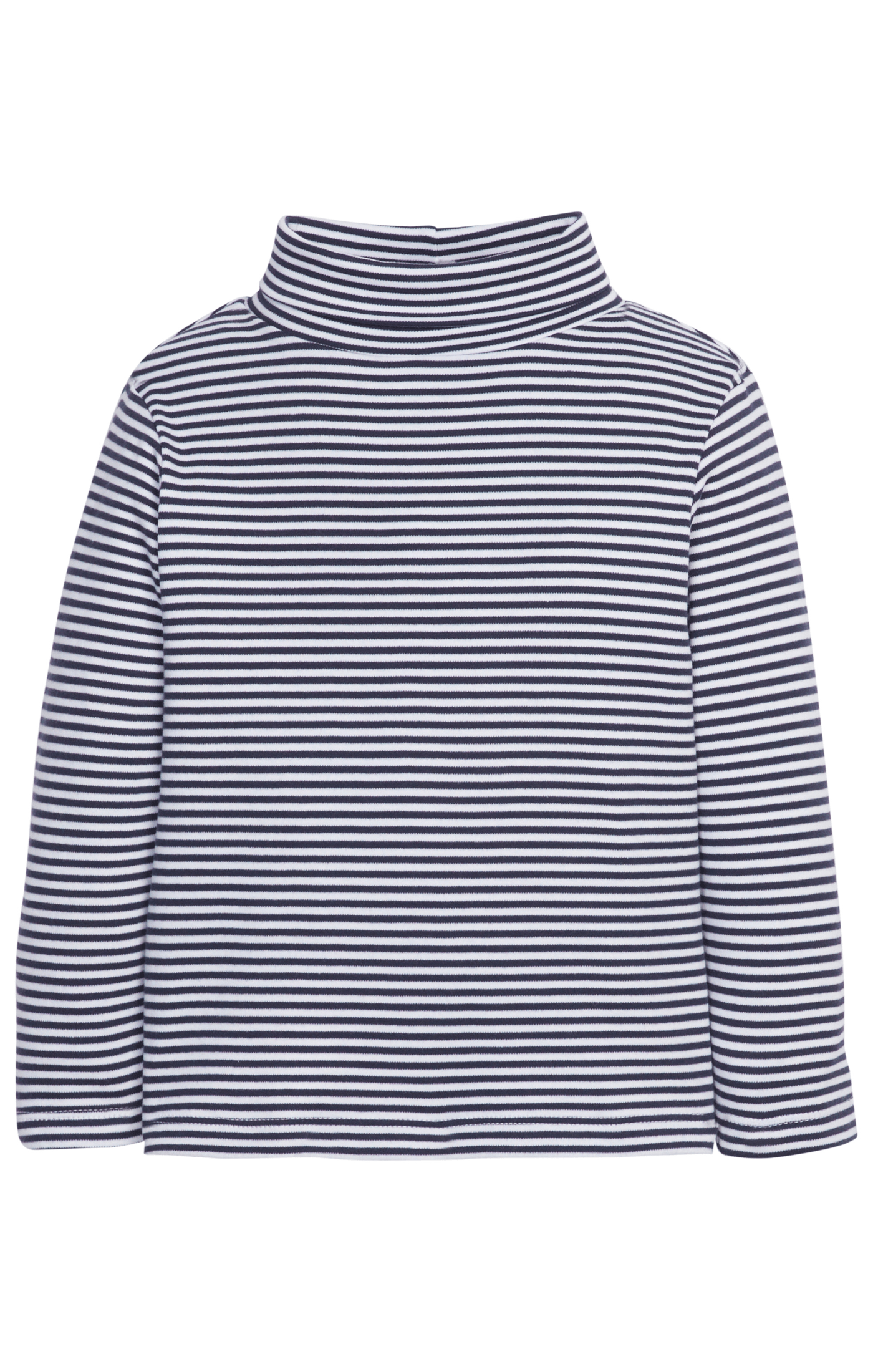 Striped Navy Turtleneck