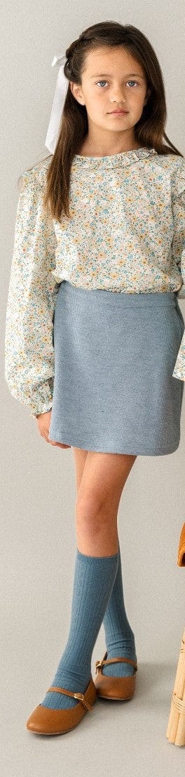 Lacey Skirt - Fairhope Blue