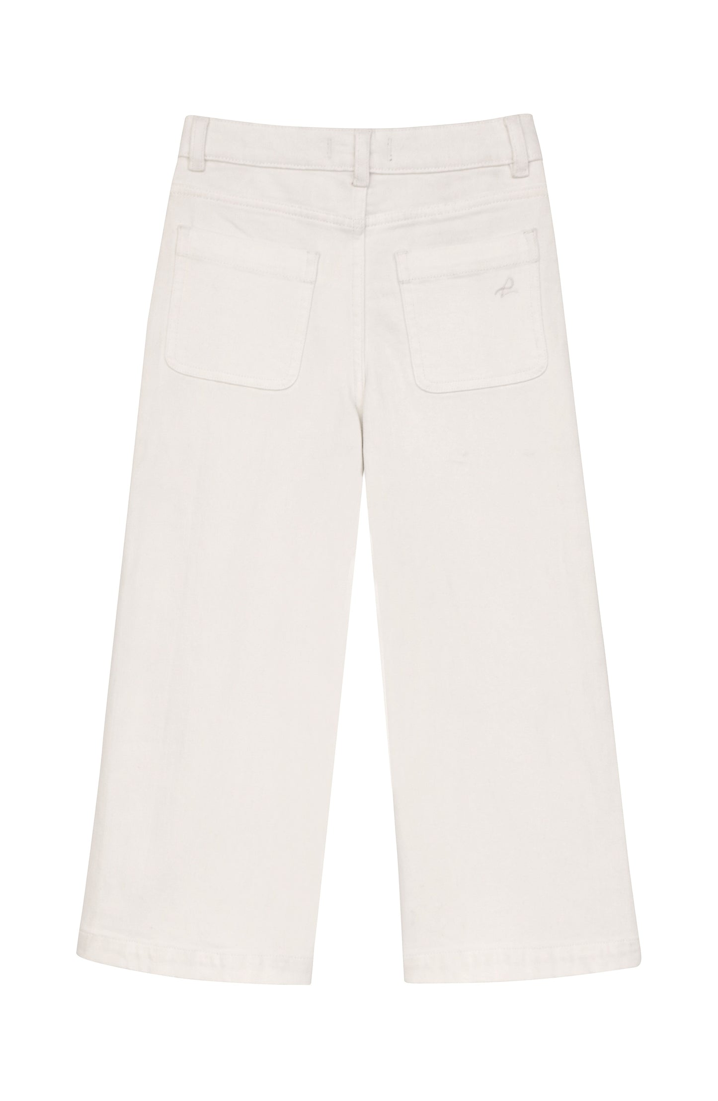 Lily Wide Leg Jean, White Tide
