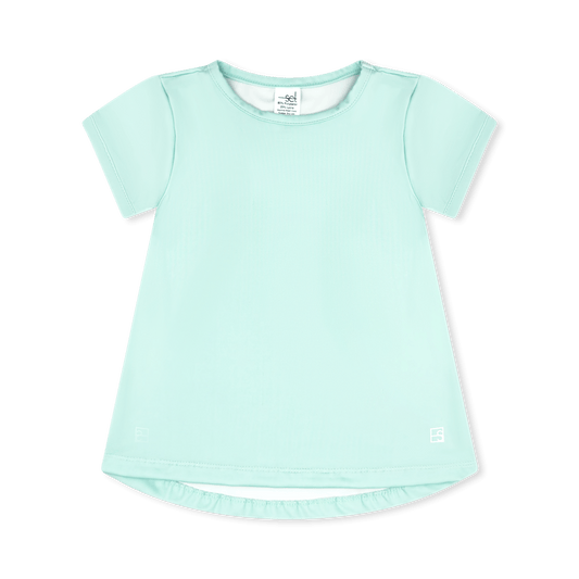 Bridget Basic Tee, Cool Mint