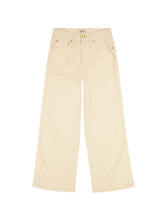 Lily Wide Leg Jean, Manilla