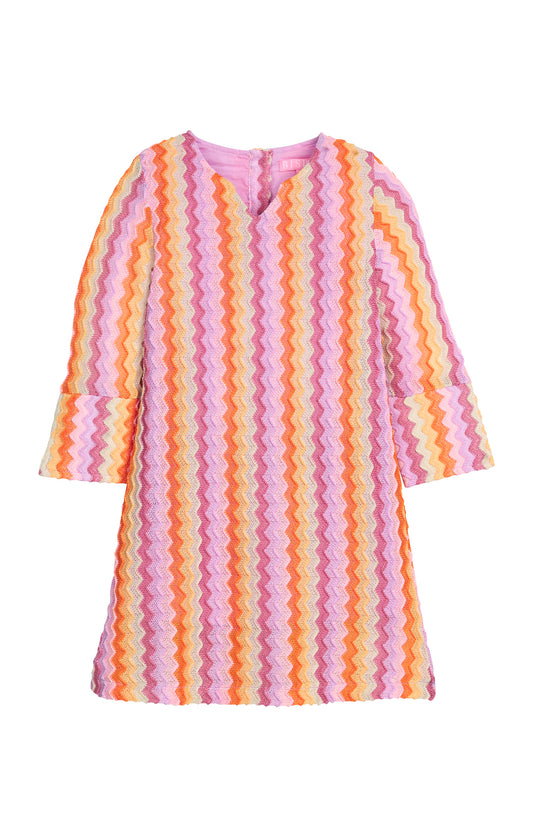 Natalie Dress, Milan Multi Zig Zag