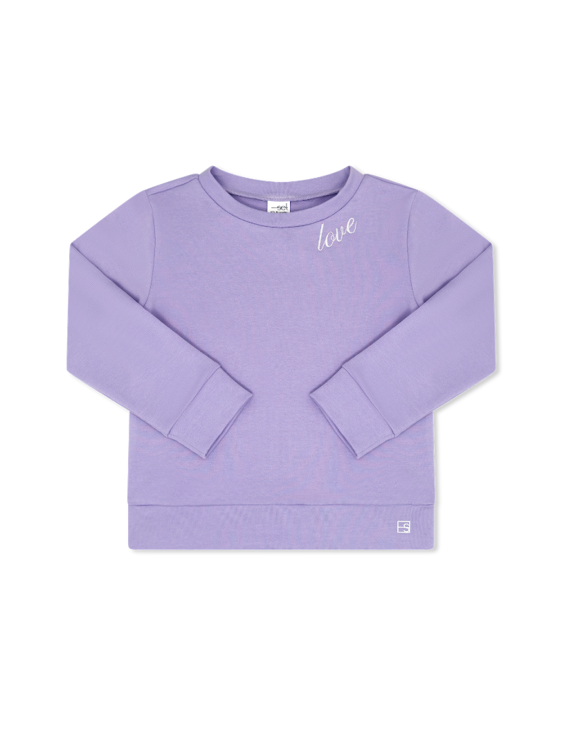 Alex Sweatshirt - Purple & Lavender