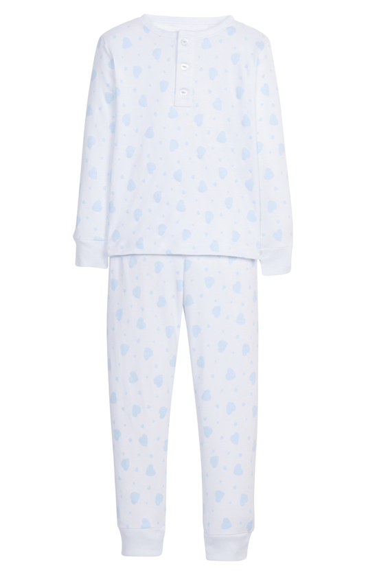 Blue Hearts Jammies