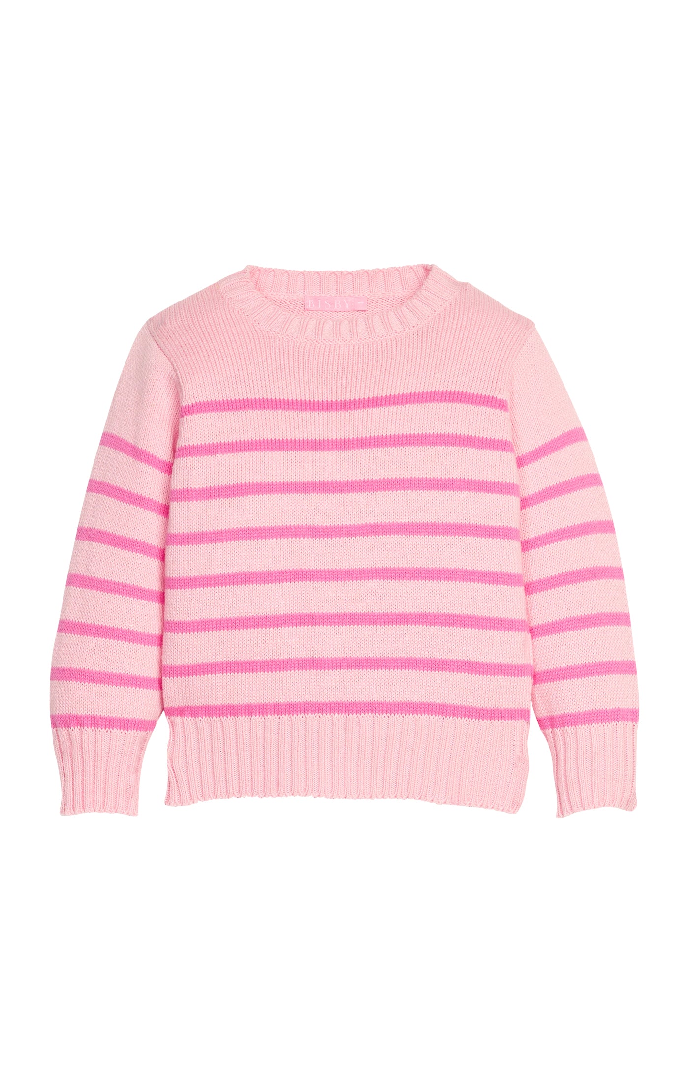 Striped Sweater, Pink