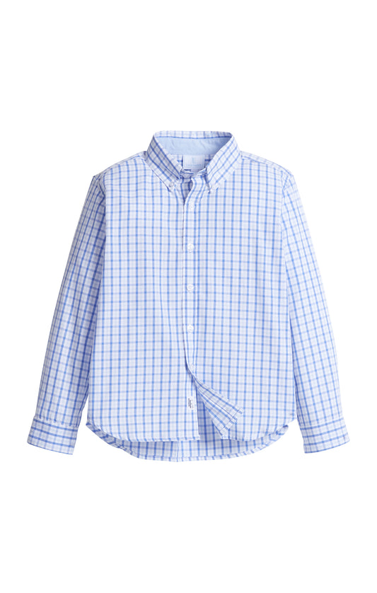 Button Down Shirt, Woodberry Plaid