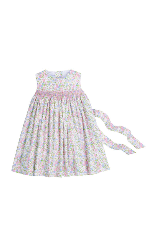 Cheekwood Floral Simply Smocked Dress