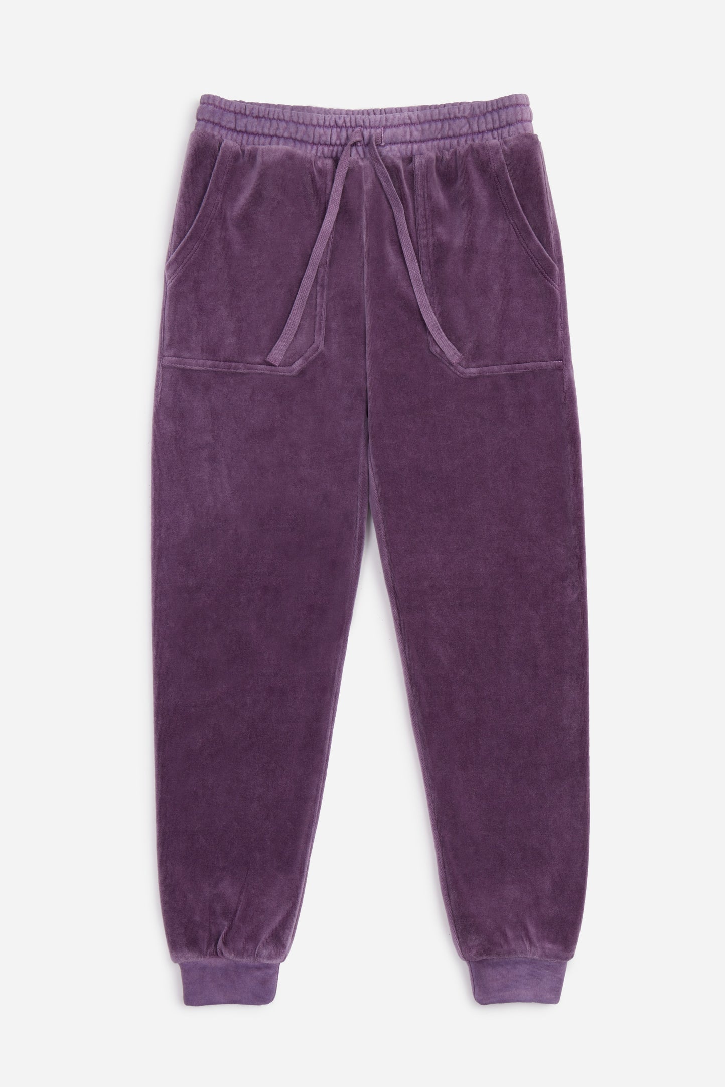 Hope Velour Jogger, Winterberry