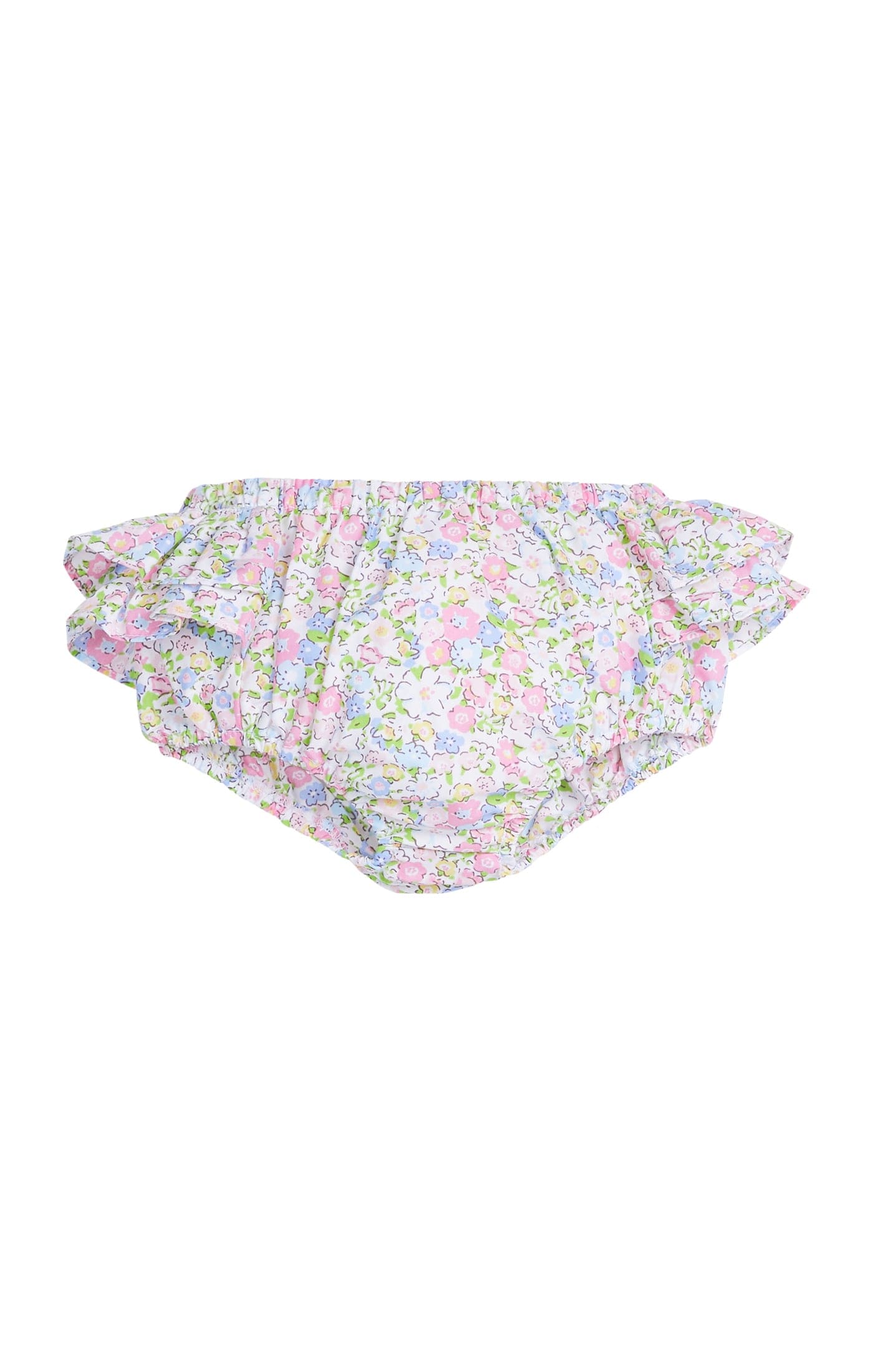 Ruffled Diaper Cover - Cheekwood Floral