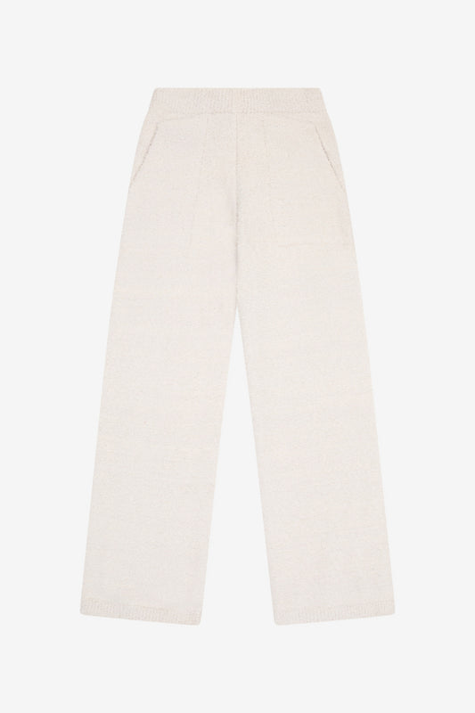 Sherpa Pant with Front Pockets - Ecru