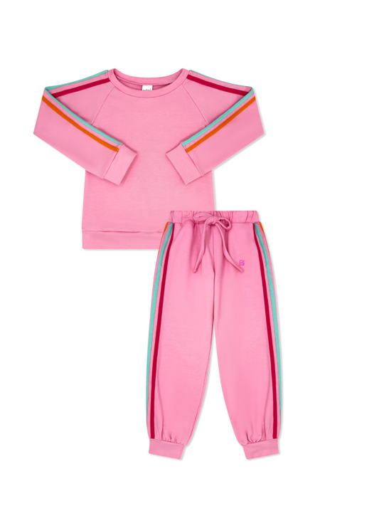 Savannah Jogger Set, Taffy Pink