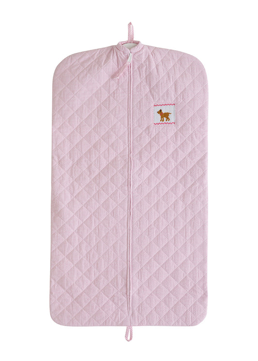Quilted Garment Bag, Girl Lab