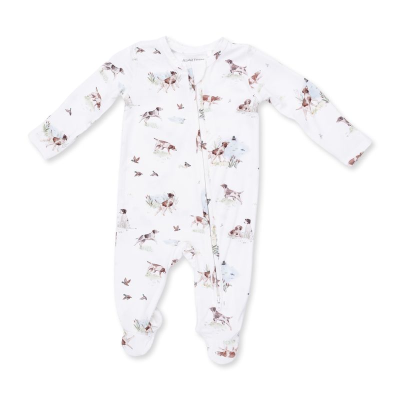 Pointer Pups and Duck Buddies, 2 Way Zipper Footie