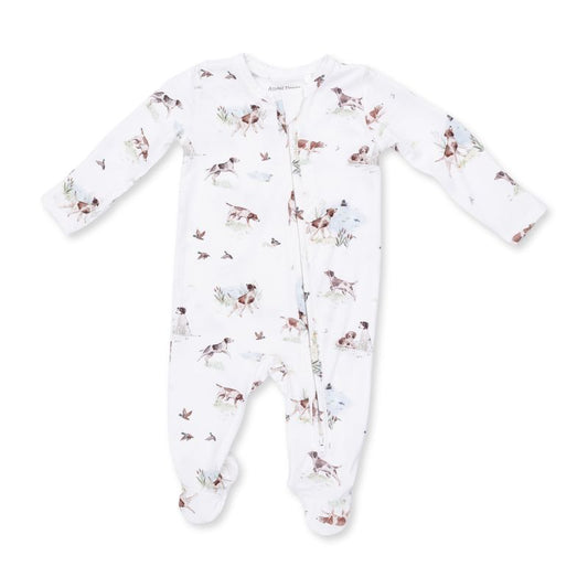 Pointer Pups and Duck Buddies, 2 Way Zipper Footie