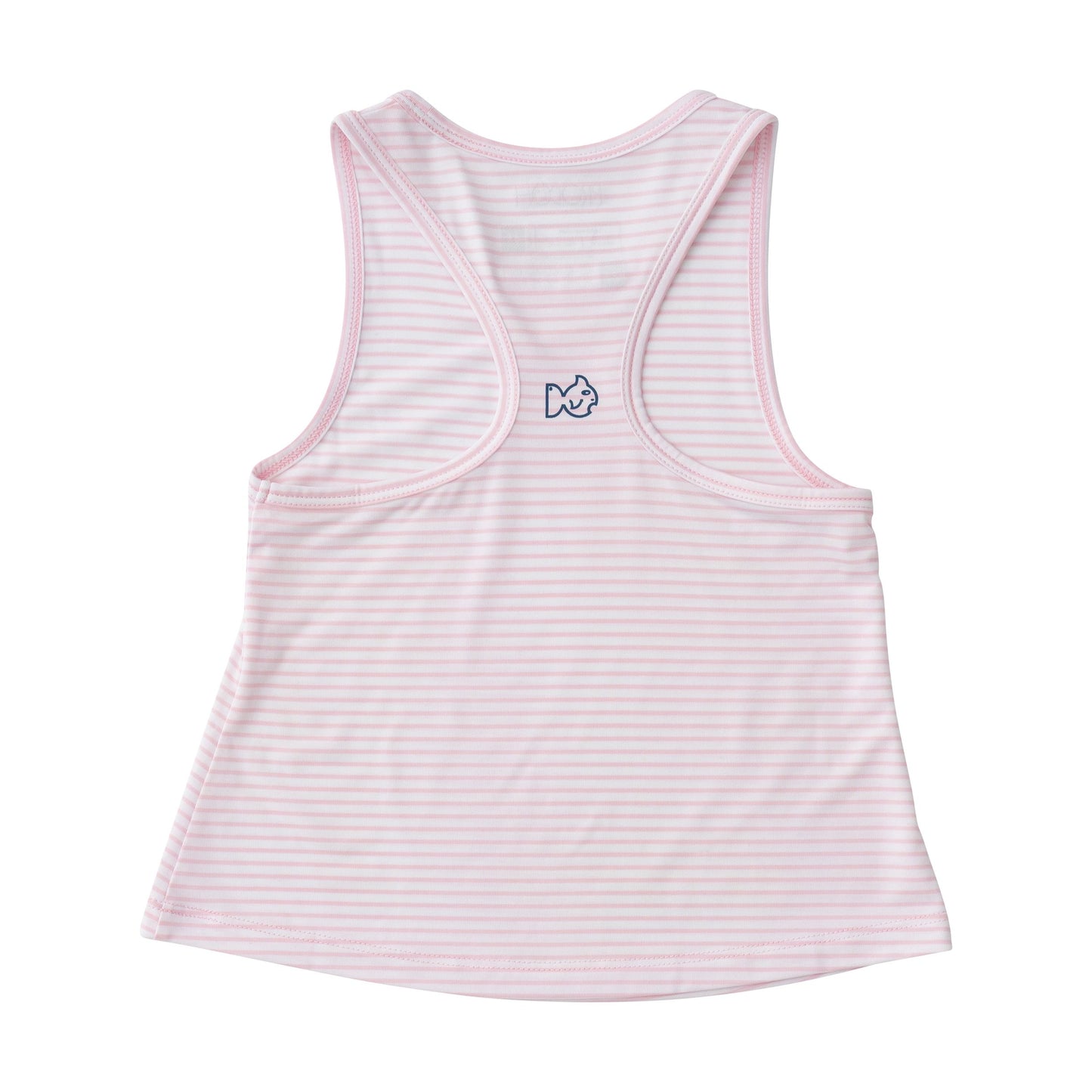 Race HER Back Tank Top - Pink Lady Stripe