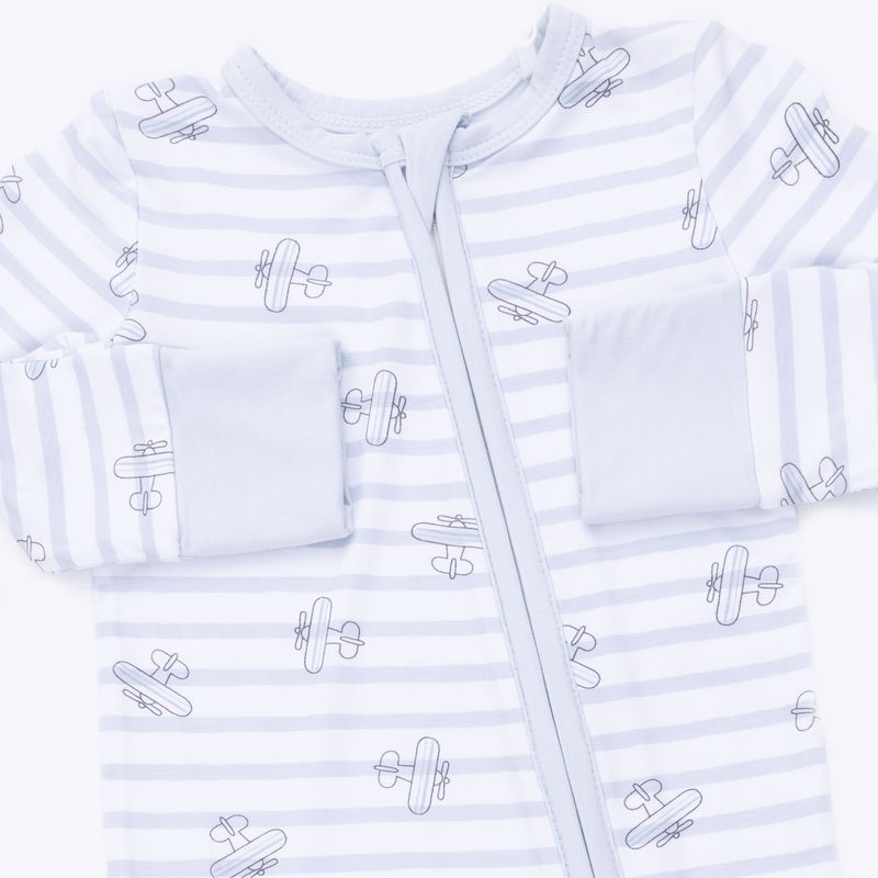 Airplane Stripe, Convertible Romper