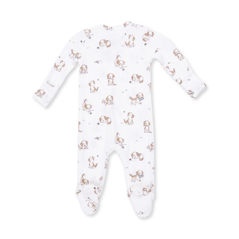 Explorer Puppy Blue, 2 Way Zipper Footie