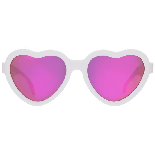 "The Sweetheart" Sunglasses, White