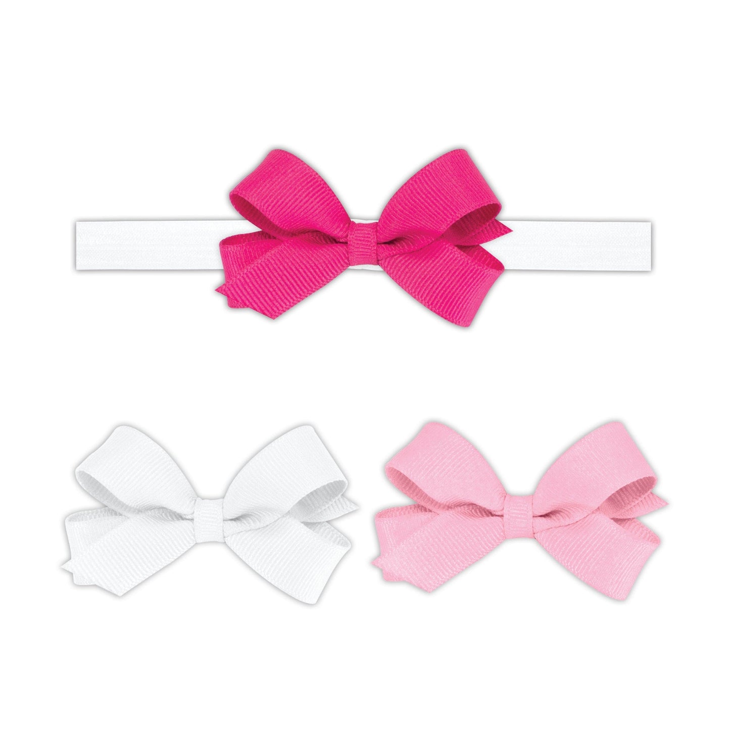 Three Tiny Bows with Add-A-Bow Band