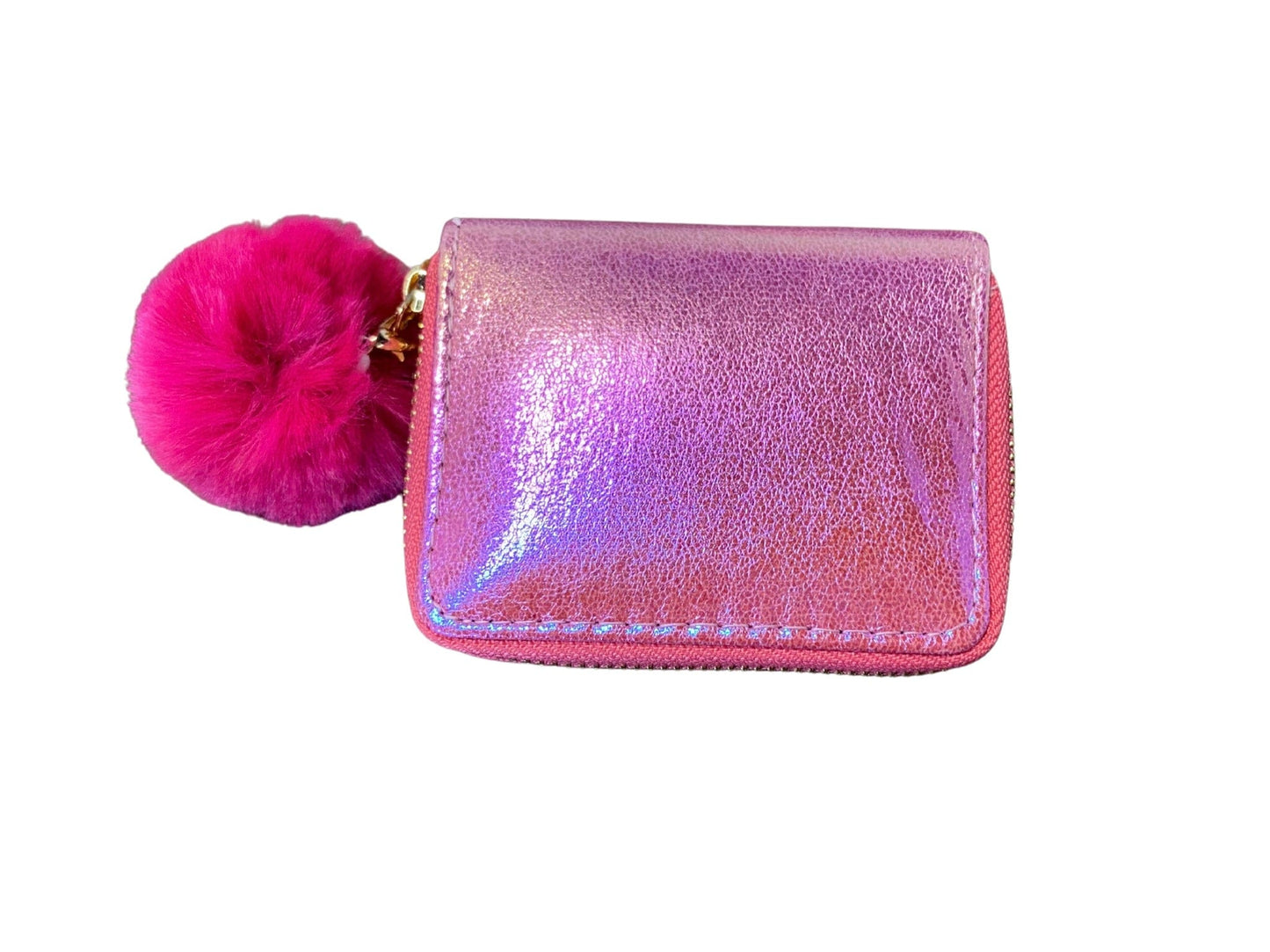 Shiny Wallet, Hot Pink