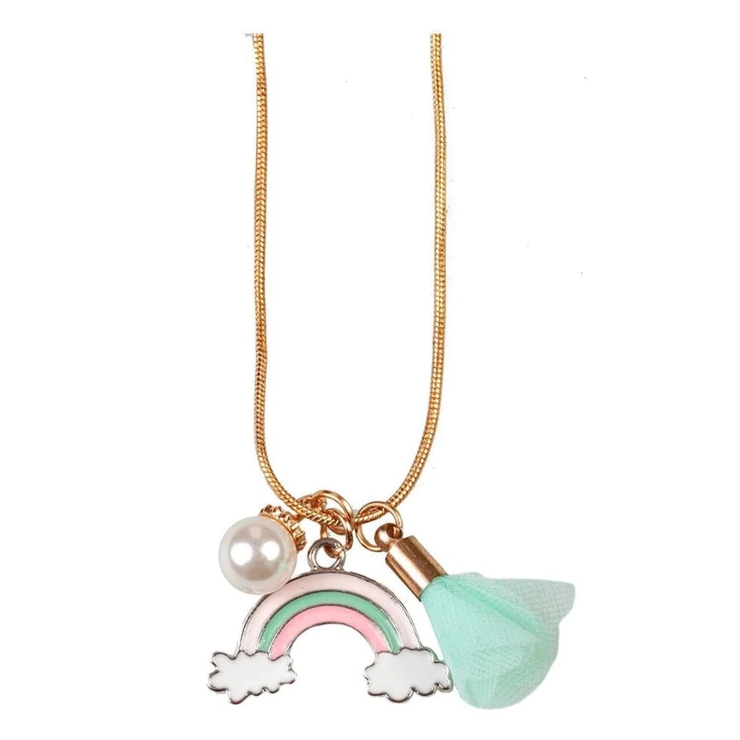 Rainbow Tassel Necklace