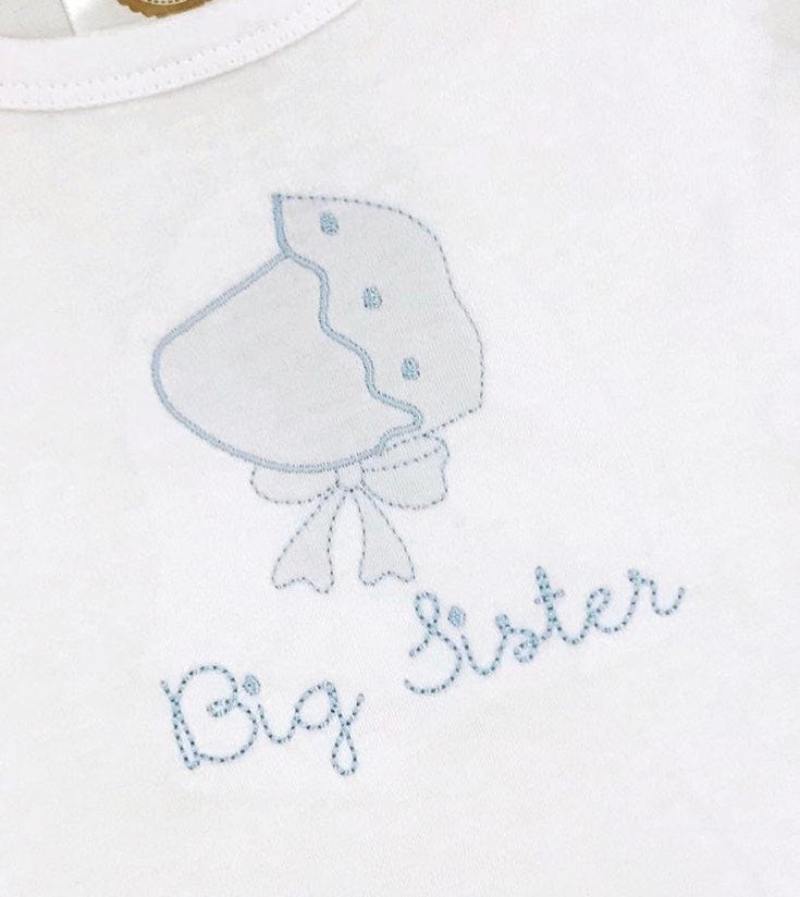 Big Sister Bonnet Shadow Embroidery Shirt