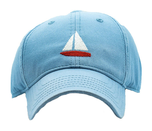 Sailboat Hat, Faded Chambray