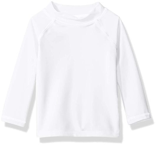 Boys White Rashguard